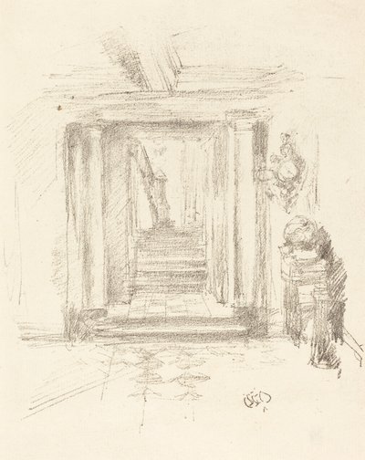 Schodiště, 1891. od James Abbott McNeill Whistler