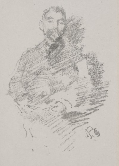 Stephane Mallarme od James Abbott McNeill Whistler