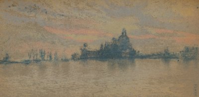 Západ slunce: Benátky, c1880 1903-1904 od James Abbott McNeill Whistler