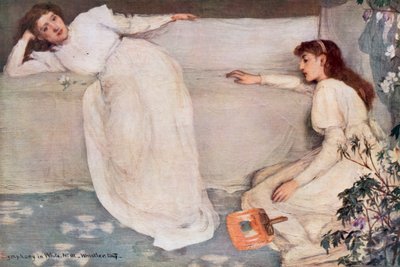 Symfonie v bílé č. III, c1867. od James Abbott McNeill Whistler