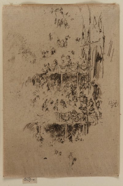 Jubileum opatství, 1887. od James Abbott McNeill Whistler