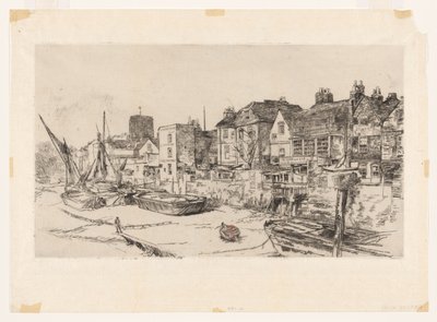 Adam a Eva, Stará Chelsea od James Abbott McNeill Whistler