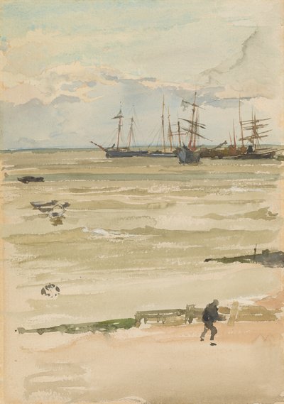 The Anchorage, 1882-1884. od James Abbott McNeill Whistler