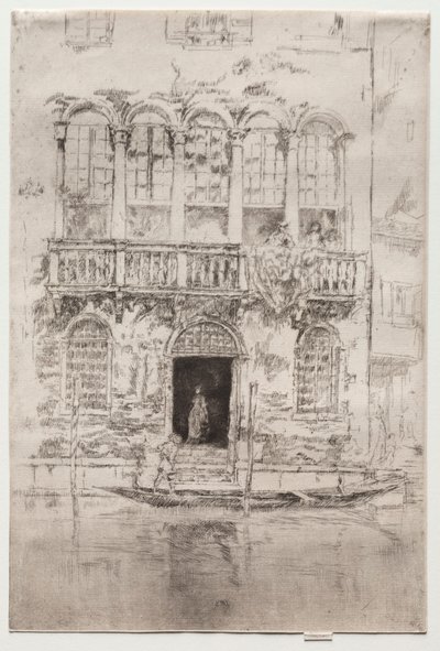 Balkón. od James Abbott McNeill Whistler