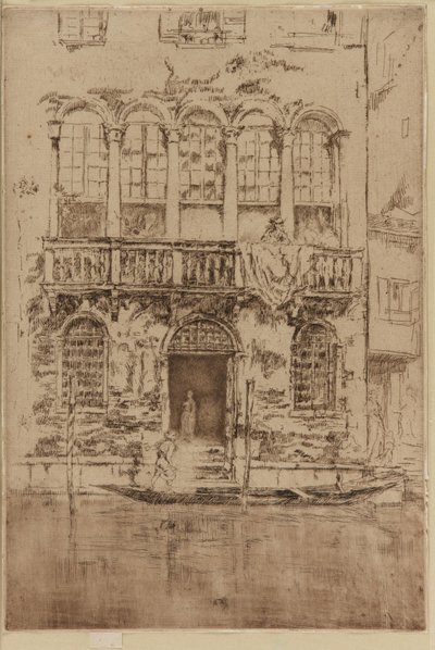 Balkon, 1879-1880. od James Abbott McNeill Whistler