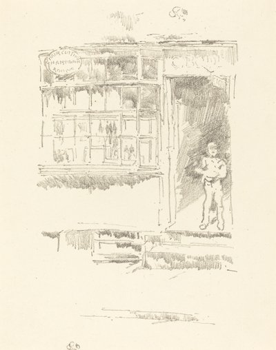 Holičství v Mews, 1896. od James Abbott McNeill Whistler