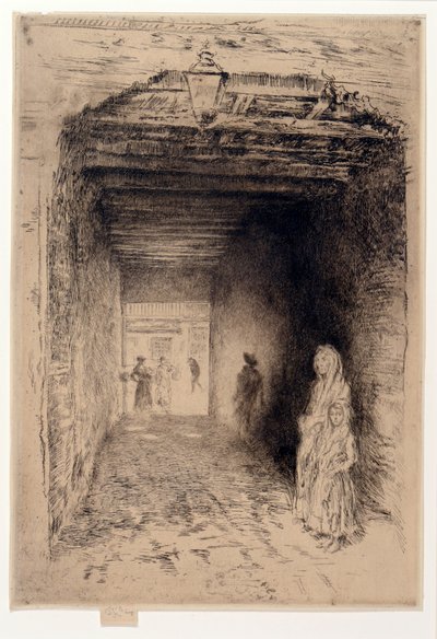 Žebráci od James Abbott McNeill Whistler