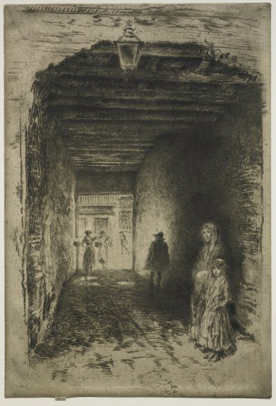 Žebráci od James Abbott McNeill Whistler