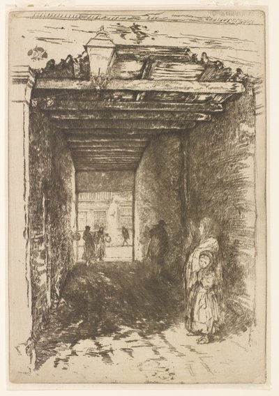 Žebráci, 1879-1880. od James Abbott McNeill Whistler