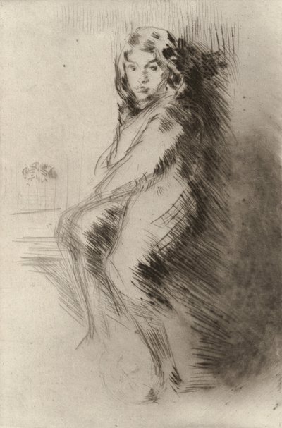 Chlapec Charlie Hanson, c. 18731875. od James Abbott McNeill Whistler