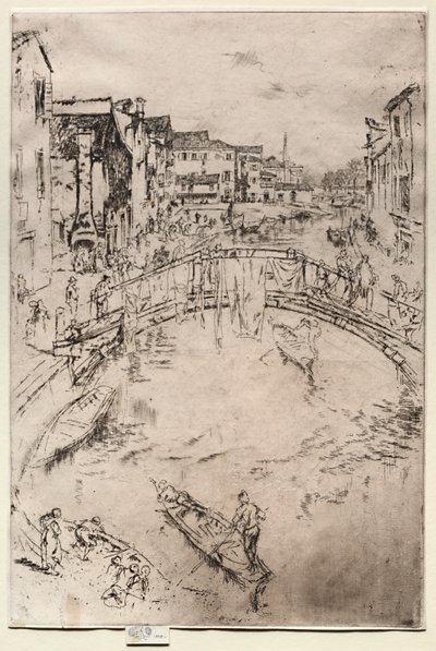 Most, 1886. od James Abbott McNeill Whistler