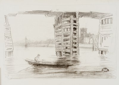 Široký most, 1878. od James Abbott McNeill Whistler