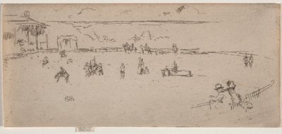 Vzpínající se kůň. od James Abbott McNeill Whistler