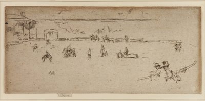 The Bucking Horse, Divoký západ, 1887. od James Abbott McNeill Whistler