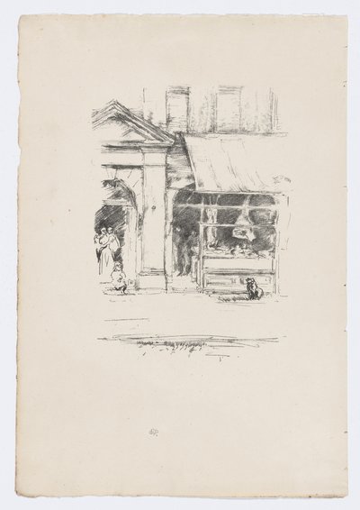 Řezníkův pes od James Abbott McNeill Whistler