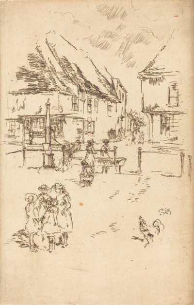 Kohout a pumpa, c. 1887. od James Abbott McNeill Whistler