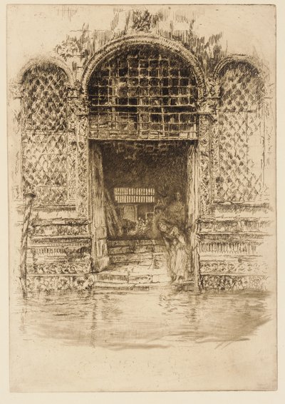 The Doorway, 1879-1880. od James Abbott McNeill Whistler