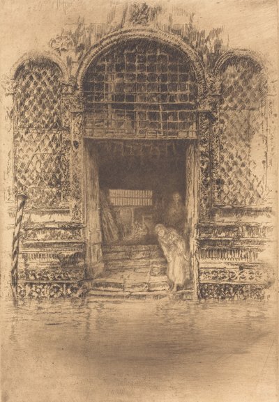 Dveře, 1880. od James Abbott McNeill Whistler