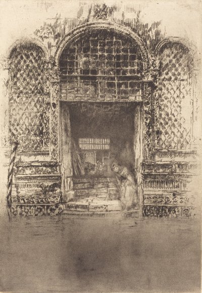Dveře, 1880. od James Abbott McNeill Whistler