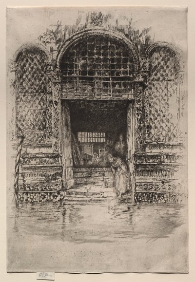 Dveře, 1880. od James Abbott McNeill Whistler