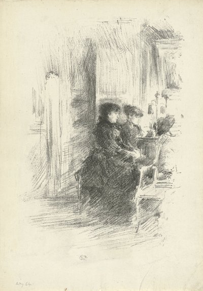 Duet od James Abbott McNeill Whistler