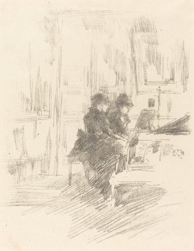 Duet, č. 2, 1894. od James Abbott McNeill Whistler