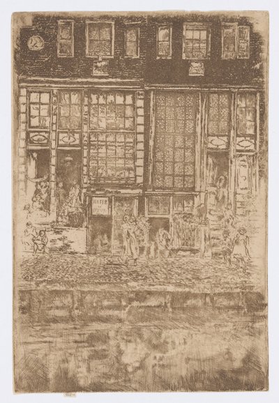Vyšívaná opona od James Abbott McNeill Whistler