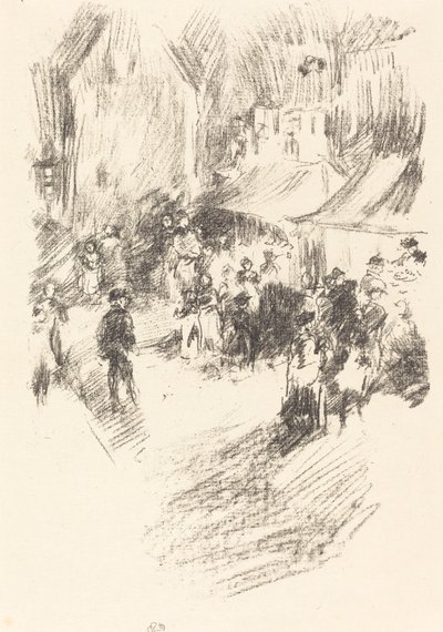 Veletrh, 18951896. od James Abbott McNeill Whistler