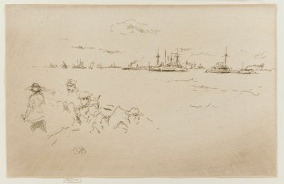 Flotila: Monitory, 1887. od James Abbott McNeill Whistler