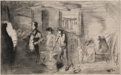The Forge, 1866. od James Abbott McNeill Whistler