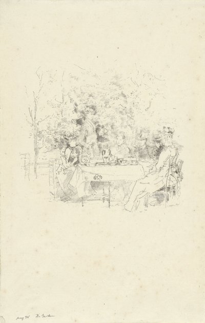 Zahrada od James Abbott McNeill Whistler