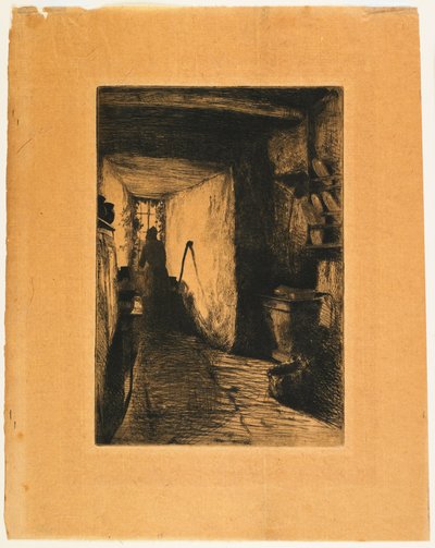 Die Küche, aus The French Set od James Abbott McNeill Whistler