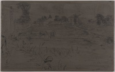 Krajina s koněm, 1859. od James Abbott McNeill Whistler