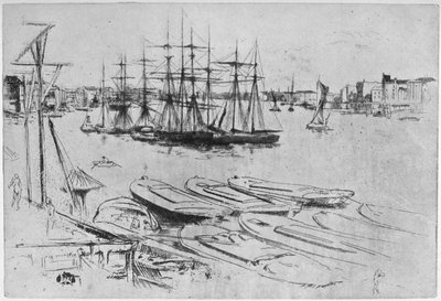 Velký bazén, 1879 1904. od James Abbott McNeill Whistler
