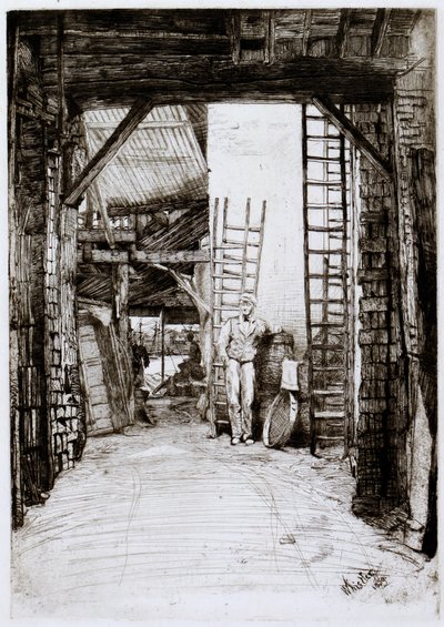 Vápno hořák od James Abbott McNeill Whistler