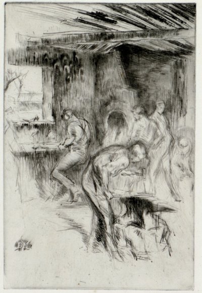 Malá kovárna od James Abbott McNeill Whistler
