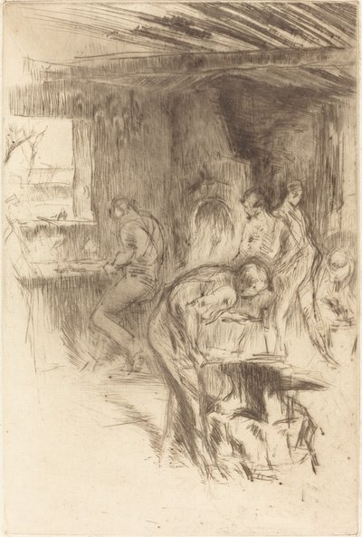 Malá kovárna, 1875. od James Abbott McNeill Whistler