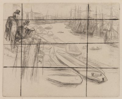 Malý bazén, 1861. od James Abbott McNeill Whistler