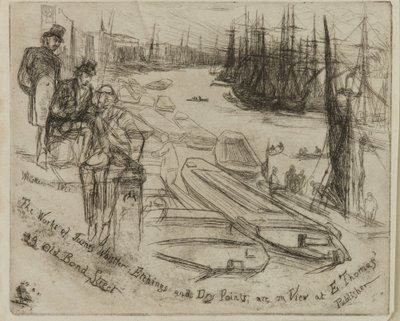 Malý bazén, 1861. od James Abbott McNeill Whistler