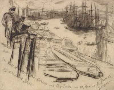 Malý bazén, 1861. od James Abbott McNeill Whistler