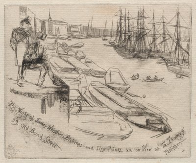 Malý bazén, 1861. od James Abbott McNeill Whistler