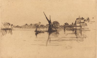 Malý Putney, č.II, 1879. od James Abbott McNeill Whistler