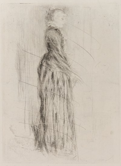 Malé sametové šaty, 1873. od James Abbott McNeill Whistler