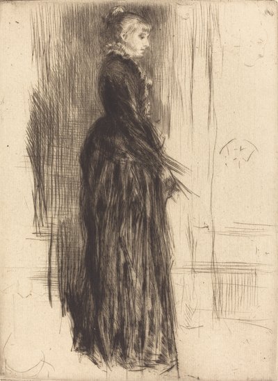 Malé sametové šaty, 1873. od James Abbott McNeill Whistler