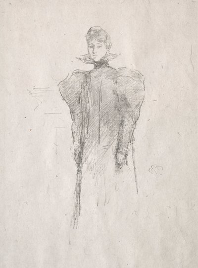 Medicejský límec. od James Abbott McNeill Whistler