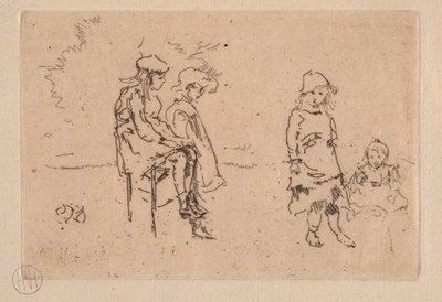 Děti Menpes. od James Abbott McNeill Whistler