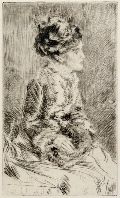 Muff od James Abbott McNeill Whistler