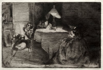 Hudební místnost. od James Abbott McNeill Whistler