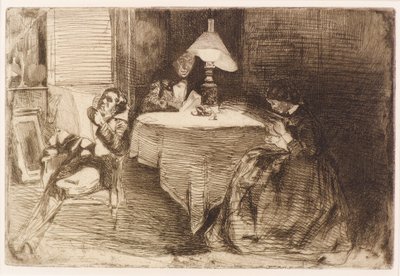 Hudební místnost od James Abbott McNeill Whistler