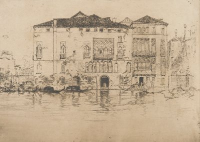 Paláce, 1879-1880. od James Abbott McNeill Whistler